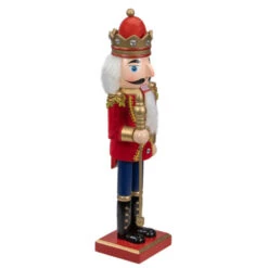 Northlight 14" Red And Gold Traditional Christmas Nutcracker King With Scepter Tabletop Figurine 7 Northlight 14" Red And Gold Traditional Christmas Nutcracker King With Scepter Tabletop Figurine -Chic Christmas Decoration northlight f97125 3 59717.1664901051