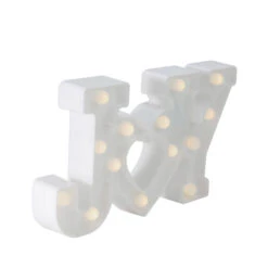 Northlight 12.75" White "JOY" LED Christmas Marquee Wall Sign -Chic Christmas Decoration northlight fm26606 1 31351.1625841445
