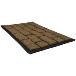 Northlight Brown And Black Brick Rectangular Doormat 18" X 29.5" -Chic Christmas Decoration northlight fw36833 003 19321.1600132652