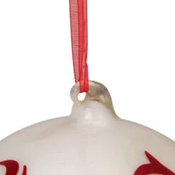 Northlight 6" Red And White Merry Christmas Glass Ball Ornament -Chic Christmas Decoration northlight gb28223 1 73580.1669884306