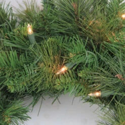 Northlight Pre-Lit Canyon Pine Artificial Christmas Wreath - 60-Inch, Clear Lights 6 Northlight Pre-Lit Canyon Pine Artificial Christmas Wreath - 60-Inch, Clear Lights -Chic Christmas Decoration northlight gb ywc862 gr 2 29206.1631117711