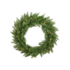 Northlight Pre-Lit Essex Pine Artificial Christmas Wreath - 24-Inch, Clear Lights 5 Northlight Pre-Lit Essex Pine Artificial Christmas Wreath - 24-Inch, Clear Lights -Chic Christmas Decoration northlight gc raf134462 3 29636.1600132612