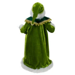 Northlight 18" Green And White Irish Christmas Santa Claus Tree Topper - Unlit -Chic Christmas Decoration northlight gd83233 2 updated 51091.1597971467