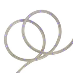 Northlight Blue Commercial Grade LED Christmas Rope Lights - 288 Ft White Wire