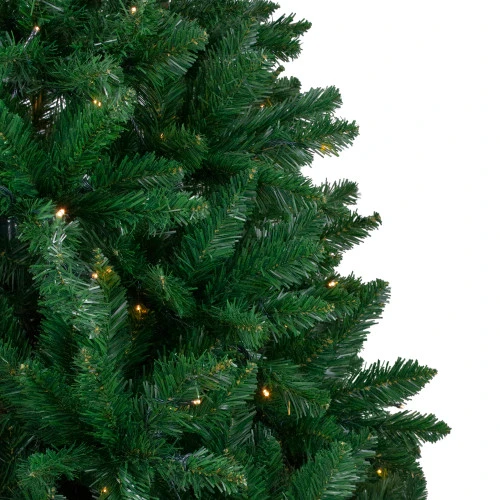 Northlight 7.5' Pre-Lit Full Twin Lakes Fir Artificial Christmas Tree - Warm White LED Lights 5 Northlight 7.5' Pre-Lit Full Twin Lakes Fir Artificial Christmas Tree - Warm White LED Lights - Image 5
