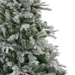 Northlight 6.5' Flocked Winfield Fir Artificial Christmas Tree - Unlit -Chic Christmas Decoration northlight hb27062 1 20397.1665783351