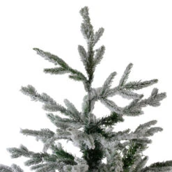 Northlight 6.5' Flocked Winfield Fir Artificial Christmas Tree - Unlit -Chic Christmas Decoration northlight hb27062 2 81325.1665783351