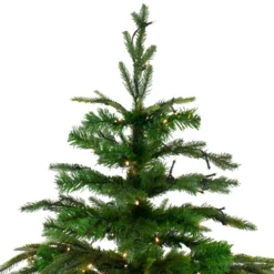 Northlight 7.5' Pre-Lit Full Roosevelt Fir Artificial Christmas Tree - Warm White LED Lights -Chic Christmas Decoration northlight hb27075 3 76704.1663689159