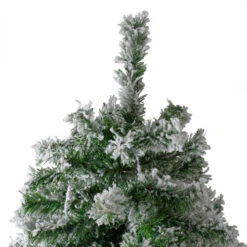 Northlight 6.5' Flocked Winter Park Fir Artificial Christmas Tree - Unlit -Chic Christmas Decoration northlight hb27123 2 49667.1588396942