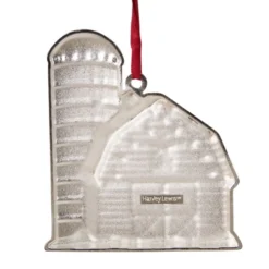 Northlight 3.5" Red And White Barn House With Crystals Christmas Ornament -Chic Christmas Decoration northlight hd28236 1 74022.1588351415
