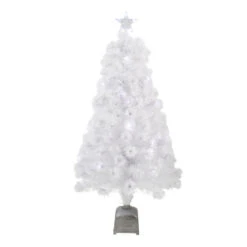 Northlight 4' Pre-Lit LED Color Changing Fiber Optic Artificial Christmas Tree