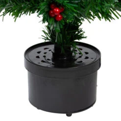 Northlight 3' Pre-Lit Color Changing Fiber Optic Christmas Tree With Red Berries 10 Northlight 3' Pre-Lit Color Changing Fiber Optic Christmas Tree With Red Berries -Chic Christmas Decoration northlight j65030 5 43343.1588368981