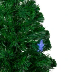 Northlight 4' Pre-lit Potted Medium Pine Color Changing Star Artificial Christmas Tree - Multi-Color Fiber Optic LED Lights 8 Northlight 4' Pre-lit Potted Medium Pine Color Changing Star Artificial Christmas Tree - Multi-Color Fiber Optic LED Lights -Chic Christmas Decoration northlight j65092 1 76509.1588356320