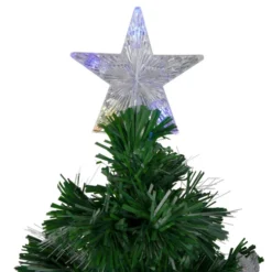 Northlight 4' Pre-lit Potted Medium Pine Color Changing Star Artificial Christmas Tree - Multi-Color Fiber Optic LED Lights 7 Northlight 4' Pre-lit Potted Medium Pine Color Changing Star Artificial Christmas Tree - Multi-Color Fiber Optic LED Lights -Chic Christmas Decoration northlight j65092 2 15313.1588356319