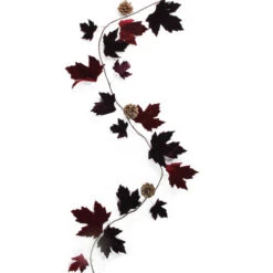 Northlight 6' X 49" Maple Leaf And Pine Cone Artificial Christmas Garland - Unlit -Chic Christmas Decoration northlight ja01590 3 47397.1599786482