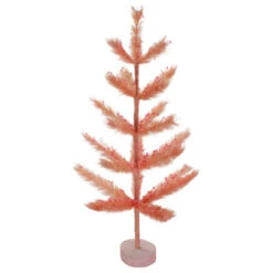 Northlight 2.5' Pastel Peach Sisal Pine Artificial Easter Tree