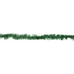 Northlight 50' X 2.75" Green Tinsel Artificial Christmas Garland - Unlit -Chic Christmas Decoration northlight k00351 2 86063.1667339362