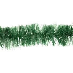 Northlight 50' X 2.75" Green Tinsel Artificial Christmas Garland - Unlit -Chic Christmas Decoration northlight k00351 3 03487.1667339362