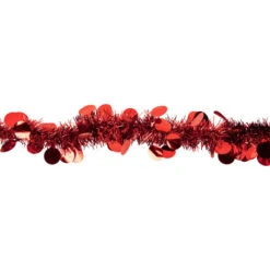 Northlight 50' X 2.5" Red Tinsel Christmas Garland With Polka Dots - Unlit 7 Northlight 50' X 2.5" Red Tinsel Christmas Garland With Polka Dots - Unlit -Chic Christmas Decoration northlight k00355 3 18496.1667338057