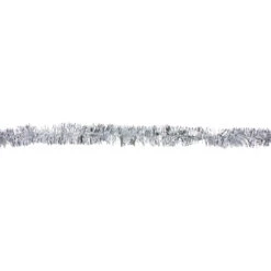 Northlight 50' X 2.5" Silver Christmas Foil Tinsel Garland - Unlit -Chic Christmas Decoration northlight k00361 2 42958.1667339364