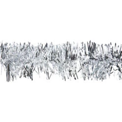 Northlight 50' X 2.5" Silver Christmas Foil Tinsel Garland - Unlit -Chic Christmas Decoration northlight k00361 3 07667.1667339364
