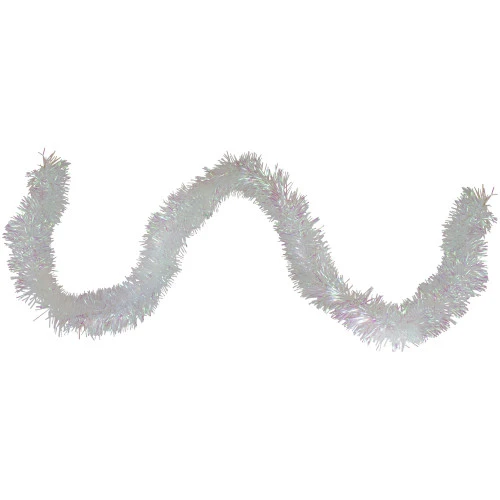 Northlight 50' X 3" Iridescent Artificial Tinsel Christmas Garland - Unlit 1 Northlight 50' X 3" Iridescent Artificial Tinsel Christmas Garland - Unlit