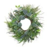 Northlight Ivy And Fern Spring Floral Wreath, Green 22-Inch