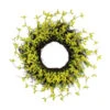 Northlight Forsythia And Grapevine Artificial Floral Wreath, Yellow 24-Inch