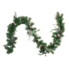 Northlight 6' X 12" Pine And Blueberries Artificial Christmas Garland - Unlit
