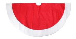 Northlight 48" Red And White Traditional Christmas Tree Skirt With Border 5 Northlight 48" Red And White Traditional Christmas Tree Skirt With Border -Chic Christmas Decoration northlight l18987 3 92068.1665610755