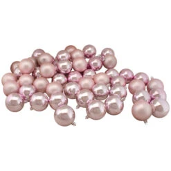 Northlight 60ct Blush Pink Shiny And Matte Shatterproof Christmas Ball Ornaments 2.5" (60mm) 5 Northlight 60ct Blush Pink Shiny And Matte Shatterproof Christmas Ball Ornaments 2.5" (60mm) -Chic Christmas Decoration northlight lj02018 updated2021 41345.1631722706