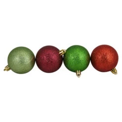 Northlight 60ct Red And Green Shatterproof 3-Finish Christmas Ball Ornaments 2.5" (60mm) -Chic Christmas Decoration northlight lj15373 2updated 58050.1606877269