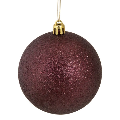 Northlight 60ct Mulberry Shatterproof 4-Finish Christmas Ball Ornaments 2.5" (60mm) 2 Northlight 60ct Mulberry Shatterproof 4-Finish Christmas Ball Ornaments 2.5" (60mm) - Image 2
