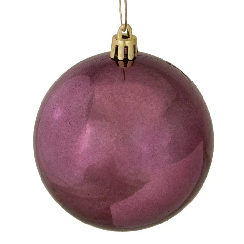 Northlight 60ct Mulberry Shatterproof 4-Finish Christmas Ball Ornaments 2.5" (60mm) 5 Northlight 60ct Mulberry Shatterproof 4-Finish Christmas Ball Ornaments 2.5" (60mm) - Image 5