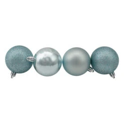 Northlight 60ct Mermaid Blue Shatterproof 4-Finish Christmas Ball Ornaments 2.5" (60mm) 5 Northlight 60ct Mermaid Blue Shatterproof 4-Finish Christmas Ball Ornaments 2.5" (60mm) -Chic Christmas Decoration northlight lj34934 2 18135.1634384328