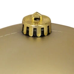 Northlight Matte Champagne Gold Shatterproof Christmas Ball Ornament 8" (200mm) -Chic Christmas Decoration northlight lj35053 1 02187.1608779957