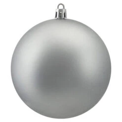 Northlight 60ct Gray Shatterproof Matte Christmas Ball Ornaments 2.5" (60mm) 5 Northlight 60ct Gray Shatterproof Matte Christmas Ball Ornaments 2.5" (60mm) -Chic Christmas Decoration northlight lj35221 2updted 30863.1634384325