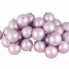 Northlight 12ct Lavender Shatterproof Matte Christmas Ball Ornaments 4" (100mm)