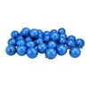 Northlight 32ct Lavish Blue Shatterproof Christmas Ball Ornaments 3.25" (80mm)