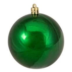 Northlight 32ct Xmas Green Shatterproof 4-Finish Christmas Ball Ornaments 3.25" (80mm) 8 Northlight 32ct Xmas Green Shatterproof 4-Finish Christmas Ball Ornaments 3.25" (80mm) -Chic Christmas Decoration northlight lj35273 1updated 92654.1664990621