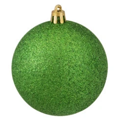 Northlight 32ct Xmas Green Shatterproof 4-Finish Christmas Ball Ornaments 3.25" (80mm) 9 Northlight 32ct Xmas Green Shatterproof 4-Finish Christmas Ball Ornaments 3.25" (80mm) -Chic Christmas Decoration northlight lj35273 2updated 29618.1664990621
