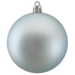 Northlight 32ct Mermaid Blue Matte Shatterproof Christmas Ball Ornaments 3.25" (80mm) -Chic Christmas Decoration northlight lj35325 2 69219.1665610742