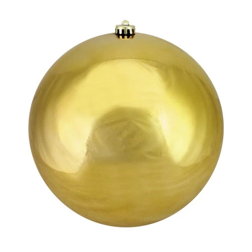 Northlight Shiny Vegas Gold Shatterproof Christmas Ball Ornament 10" (250mm) 1 Northlight Shiny Vegas Gold Shatterproof Christmas Ball Ornament 10" (250mm)