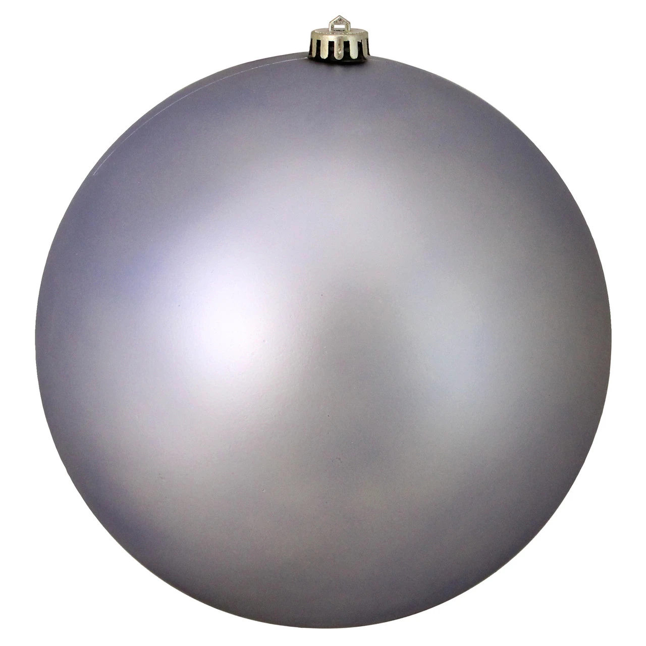 Northlight Gray Matte Shatterproof Christmas Ball Ornament 10" (250mm) 1 Northlight Gray Matte Shatterproof Christmas Ball Ornament 10" (250mm)