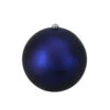 Northlight Matte Blue Shatterproof Christmas Ball Ornament 10" (250mm)