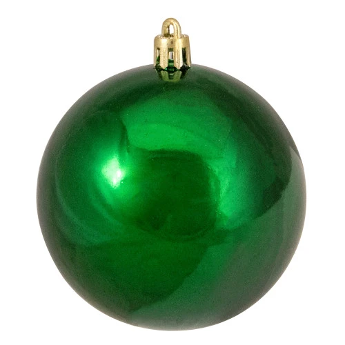 Northlight 60ct Xmas Green Shatterproof Shiny Christmas Ball Ornaments 2.5" (60mm) 3 Northlight 60ct Xmas Green Shatterproof Shiny Christmas Ball Ornaments 2.5" (60mm) - Image 3