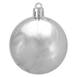 Northlight 60ct Silver Shatterproof Shiny Christmas Ball Ornaments 2.5" (60mm) -Chic Christmas Decoration northlight lj35424 2updated 19455.1664901047