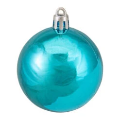 Northlight 60ct Turquoise Blue Shatterproof 4-Finish Christmas Ball Ornaments 2.5" (60mm) -Chic Christmas Decoration northlight lj35436 2 08992.1633627136