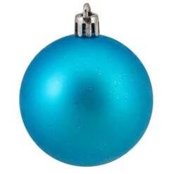 Northlight 60ct Turquoise Blue Shatterproof 4-Finish Christmas Ball Ornaments 2.5" (60mm) -Chic Christmas Decoration northlight lj35436 3 64667.1633627136