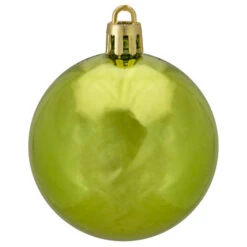 Northlight 60ct Kiwi Green Shatterproof Shiny Christmas Ball Ornaments 2.5" (60mm) -Chic Christmas Decoration northlight lj35442 2 84143.1633627139